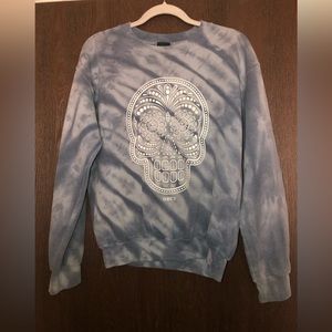 Obey skull pullover sweatshirt size S